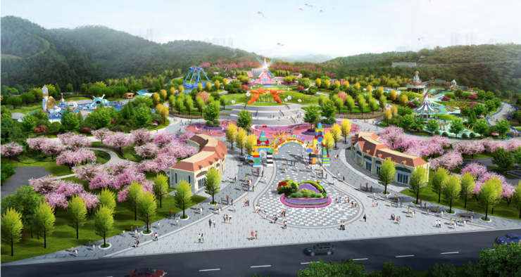 甘肃省省级旅游景点徐家山国家森林公园,周边兰州市著名的五一山森林