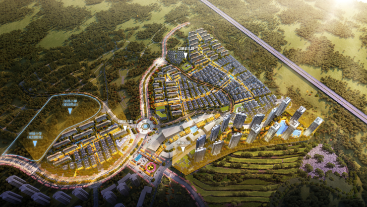 效果图|昆明·金茂国际新城中国金茂同步城市发展之迈,锁定昆明城市新