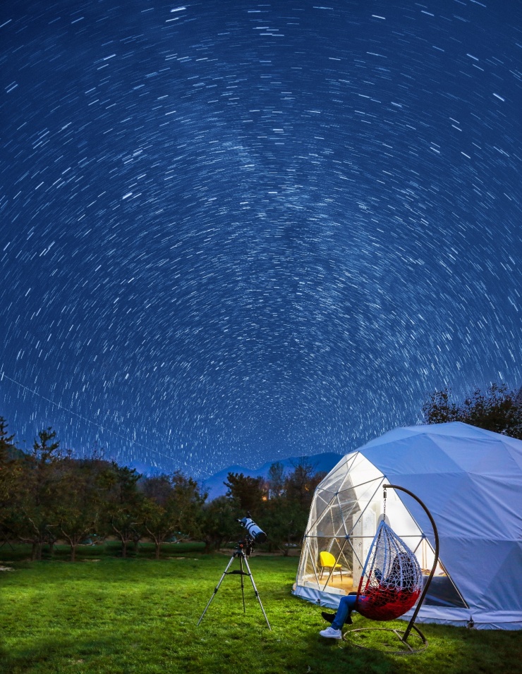 北京嶺秀星空帳篷基地實景圖0 首付,爭藏理想山居生活人生難得是從容