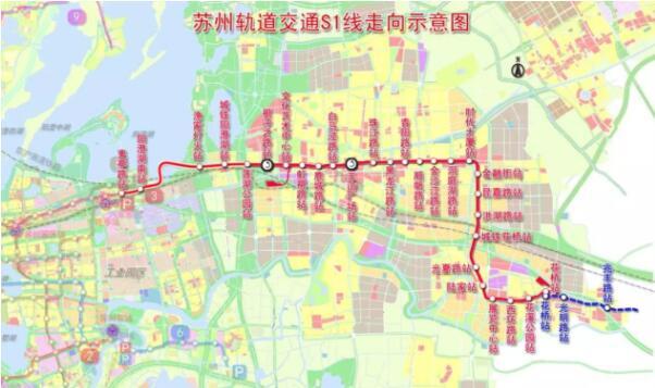 洛阳地铁s1号线线路图片