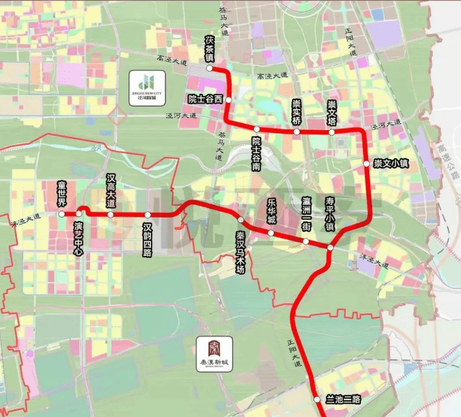 公交線路:881,1181,涇西1號線(茯茶鎮站,直達項目門口)地鐵規劃:10號