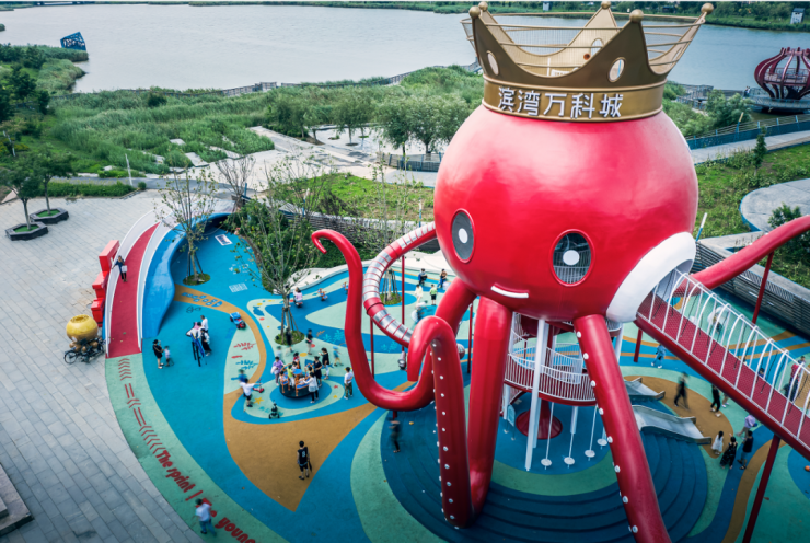 天津万科响螺湾首作规划释出户均95平配建9年一贯制学校