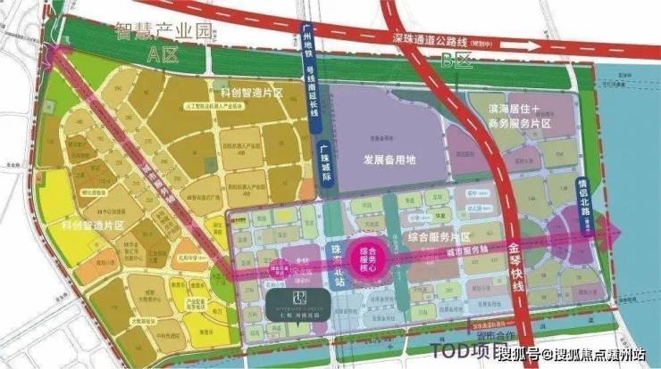 河濱花園選址粵港澳大灣區珠江核心城市區域——珠海唐家灣高新 