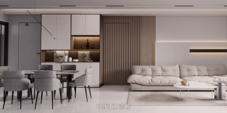 别墅照明设计,点亮餐厅里的光影魅力