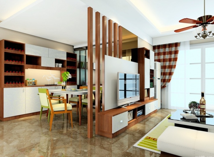 客厅与餐厅隔断千万别弄错会显得装修档次很低