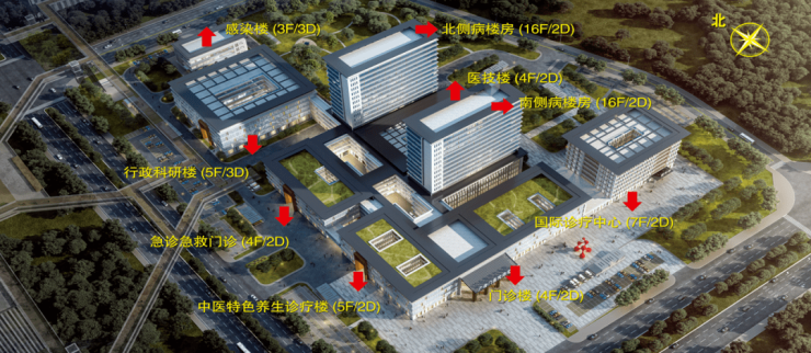 广安门医院保定医院项目加速推进 预计4月中旬可整体实现正负零
