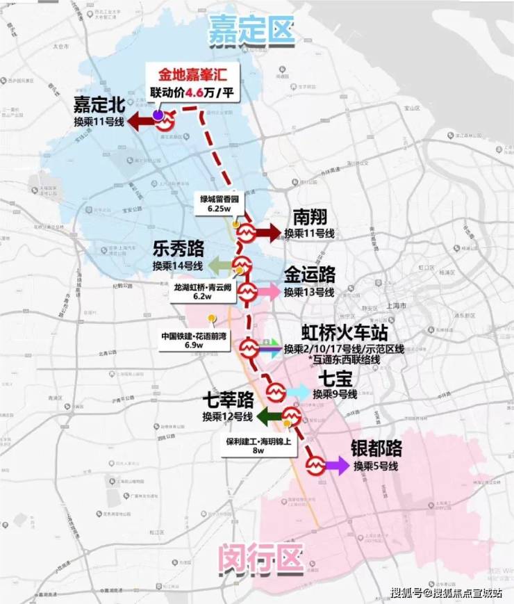 上海嘉定#金地嘉峯汇售楼处电话:400-8778-334-【营销中心热线】沿线