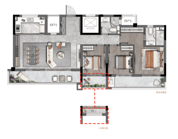 之湾占据高铁新城与科技城双重利好辐射的未来城市价值高地(精装住宅)