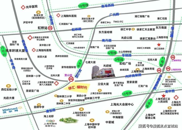 徐汇耀时代上海徐汇耀时代楼盘详情耀时代房价户型容积率小区环境