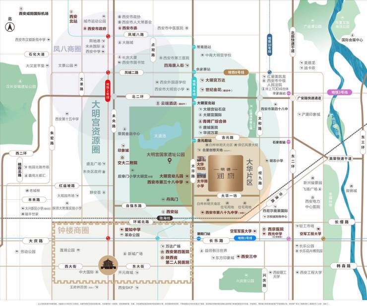 西京医院平面分布图图片