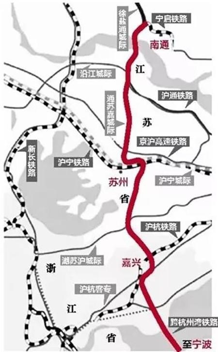上海未来高铁一小时到达宁波 杭州湾跨海铁路