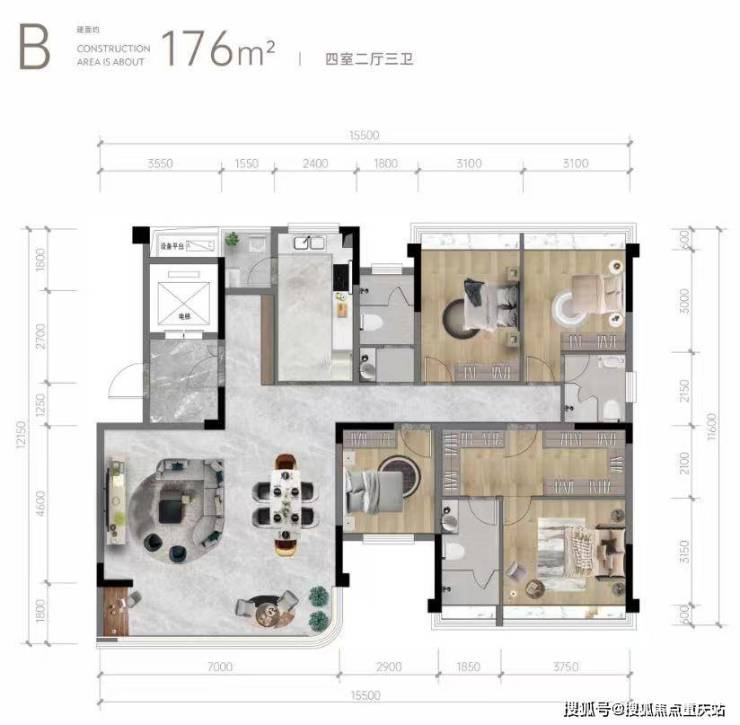 成都金雁锦绣金沙售楼部官方电话今日特惠房源更新购房全流程说明样板间预约参观(图8)