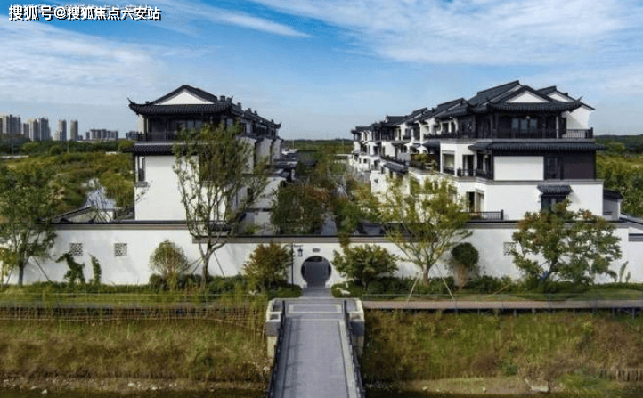 蓝城春风湖滨湖景叠墅[开发商] 苏州蓝城春风湖滨中式叠院-回归东方-一院临湖-营销中心-六安搜狐焦点