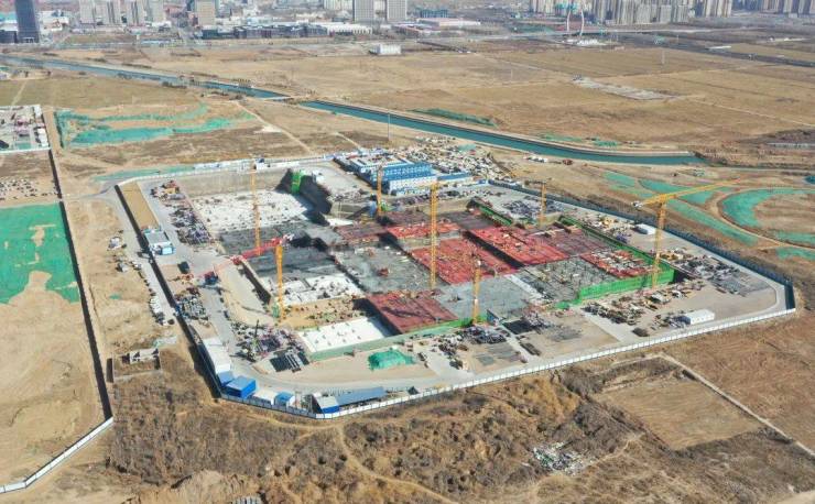 广安门医院保定医院项目加速推进 预计4月中旬可整体实现正负零