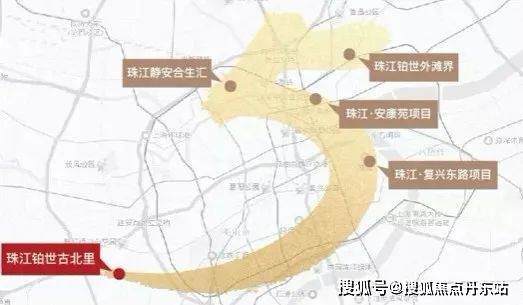 上海古北地图图片