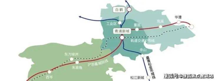 同时即将拥有属于自己的轨交,邻近嘉青松金线(规划方案已中标)中的