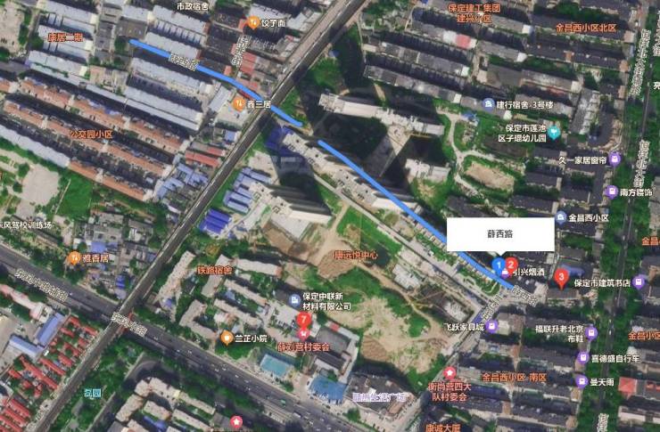 公告丨保定主城区1宗居住用地拍卖出让位于薛刘营