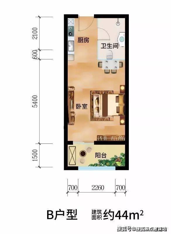 直筒型房型设计图图片