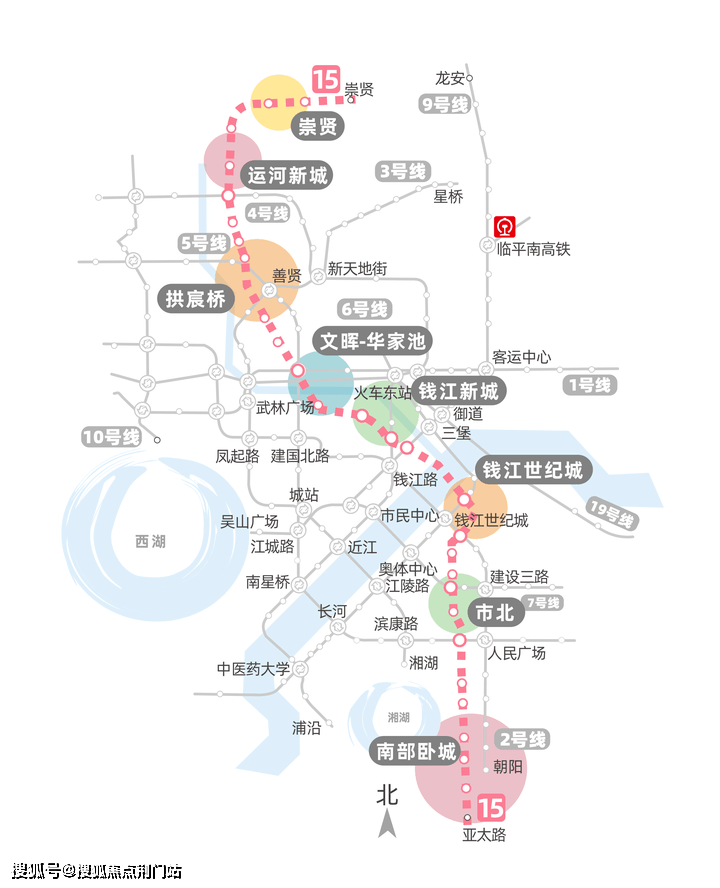 愛達城房源>▲杭州地鐵15號線示意圖(圖片來源於網絡)另外,除了上億