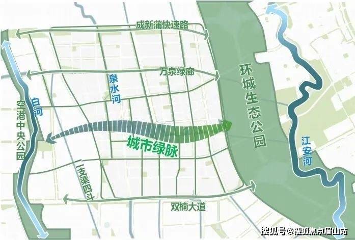 九江未来公园社区生态规划示意图交通方面项目享有五横七纵四地铁的