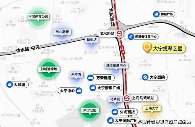 上海静安大融城地图图片