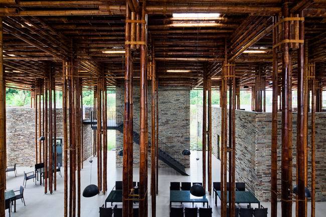 自然环保的越南竹子创意餐厅设计_装修攻略-长沙搜狐焦点家居