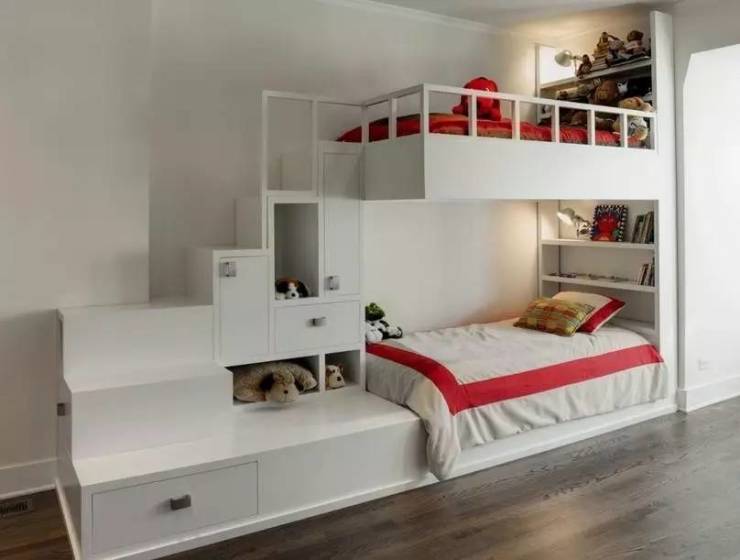 家有一儿一女,只有一个儿童房 怎么办?