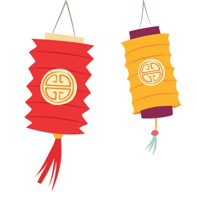 值此佳节,奥园特意备足了花灯制作材料以染色纸缀以各色华丽细条制成