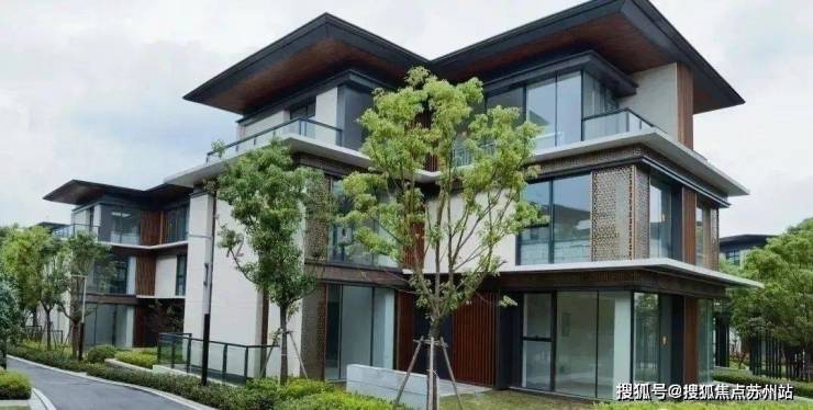 苏州办公别墅苏州双拼别墅550万买企业总部苏州金融小镇环境户型房价