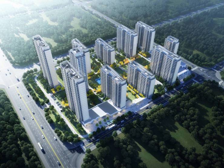 中国铁建西派宸樾(营销中心)装修交付在售户型五证齐全落户政策(图1)