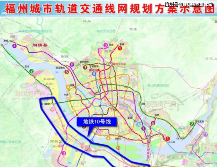 福州3号地铁线路图图片