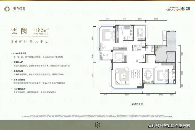 成都中粮青雲府开发商官方咨询电话区位价值深度解析_在售户型详解及得房率(图4)