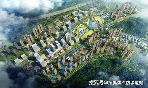 星河湾萝峰作为巨无霸旧改项目,自身也规划了商业体,各组团还规划了