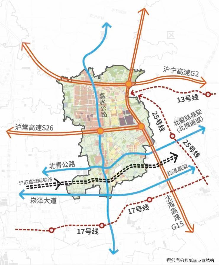 华新位于青浦东北部,东临虹桥商务区,南接赵巷科创中心,西往青浦新城