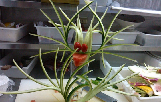 【西瓜皮雕刻】入门级花式分享