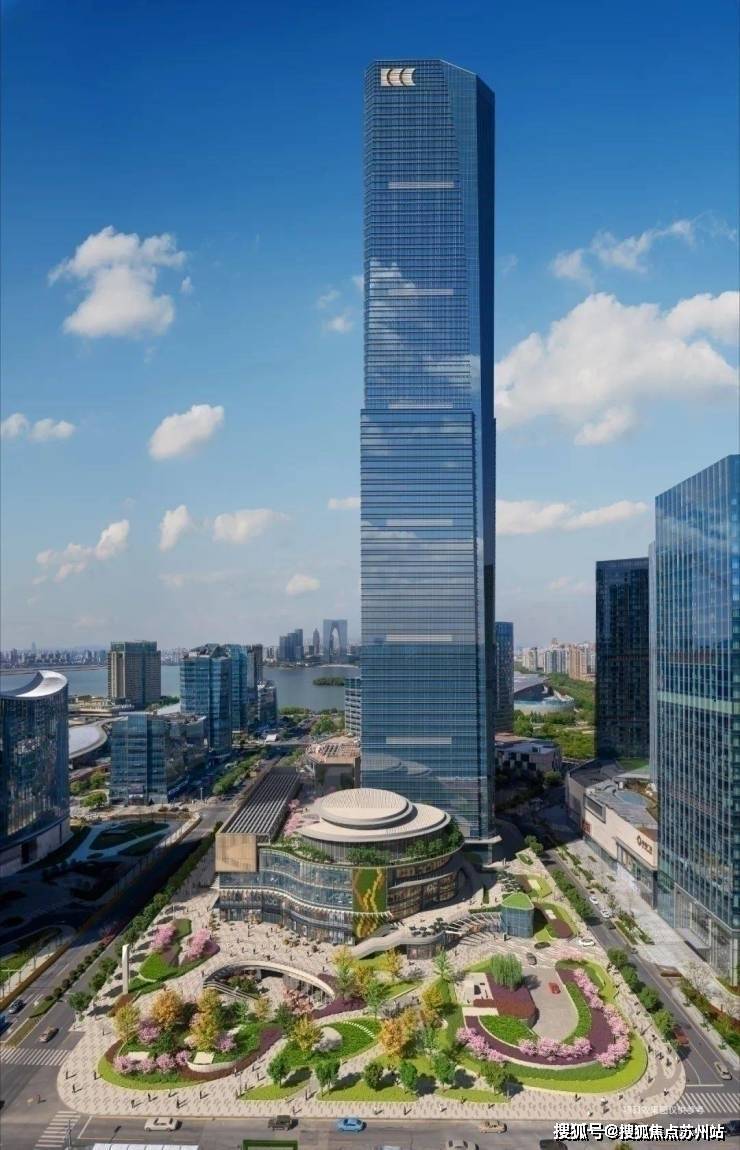 苏州地标精装新房合集新鸿基环贸广场icc售楼部电话价格地址在售户型