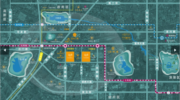 合肥皖投云启锦上有地铁吗?交通出行与生活配套全梳理(图2)