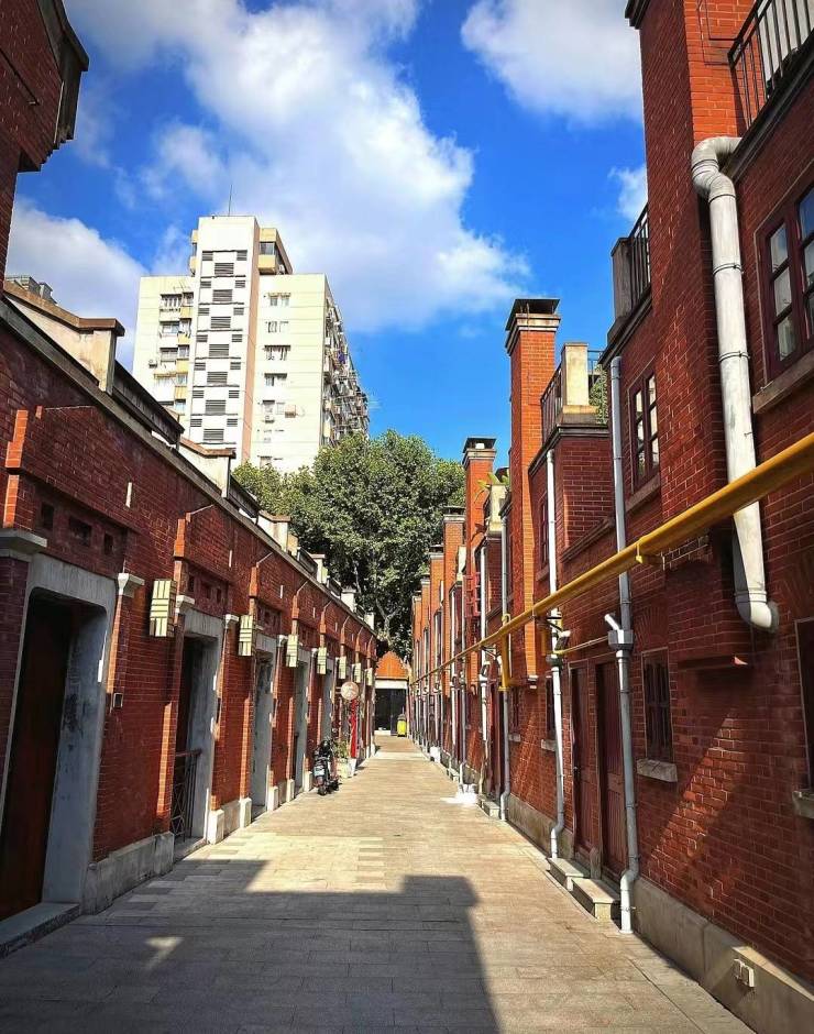 上海徐汇区建国梧桐里大平层户型图,面积,得房率,建国梧桐里大平层优