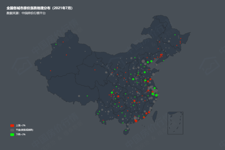 7月房价出炉!楼市调控超百次,到底哪里跌了?