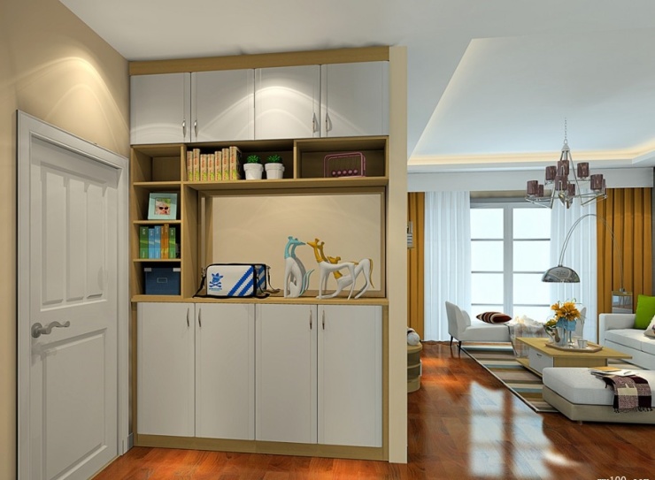 玄关鞋柜装修效果图欣赏,解析鞋柜如何设计