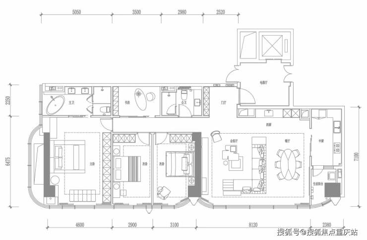 成都金融城8号楼盘官方看房电话开发商直售无中介精装品牌公示售楼处地址指引(图3)