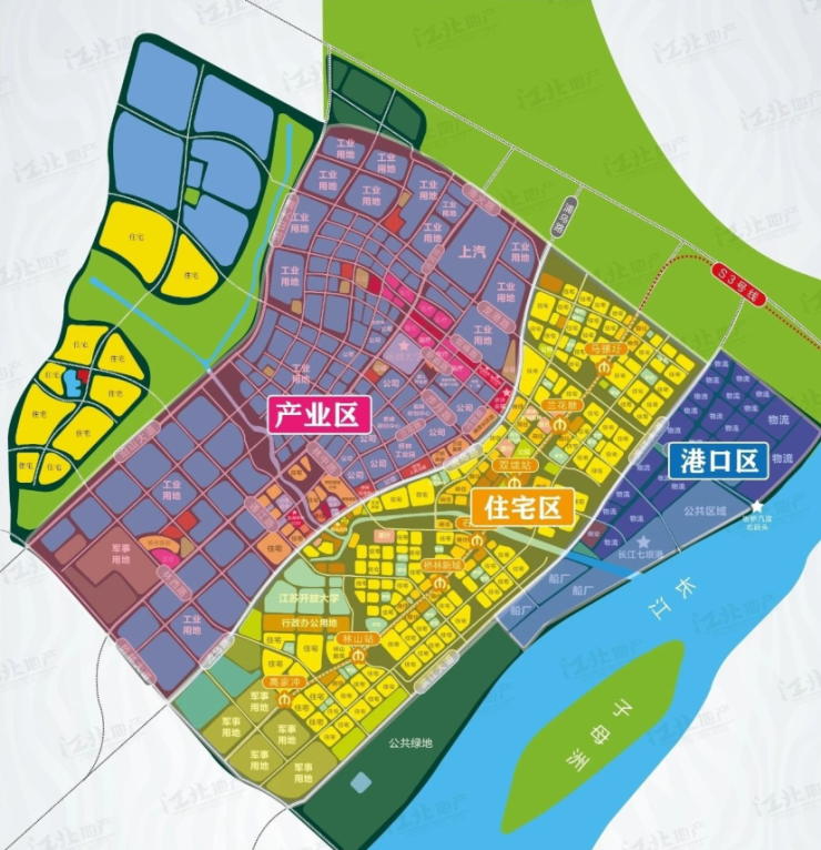 江北新区台积电旁近s3号线靠河西南京明发江湾新城营销中心欢迎您