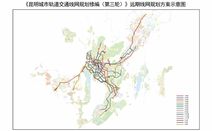 昆明地铁线路图 安宁图片