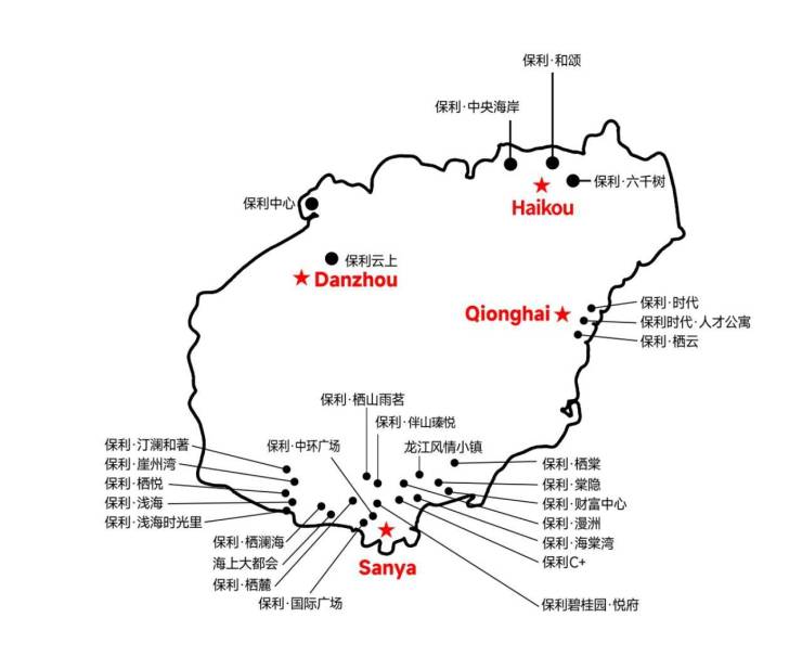 海南崖州区高清地图图片