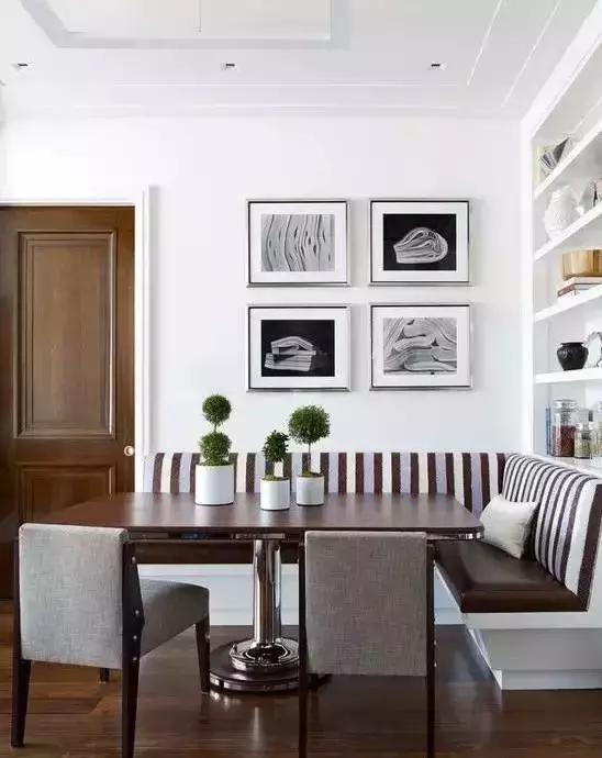 餐厅卡座装成这样,浪漫有情调,朋友天天都往我家跑!小户型神器