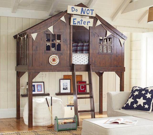 姐姐嫁到国外才知道,国外的儿童房设计这么奇怪,难怪孩子活泼