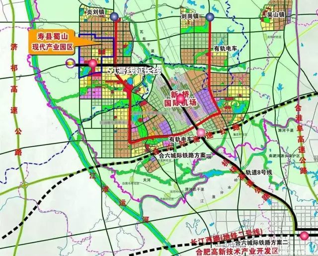 空港新城建20条道路