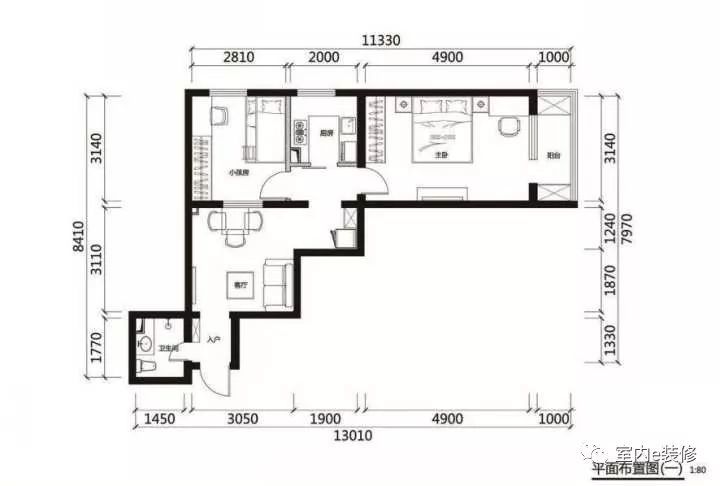 手枪式户型该如何改造?