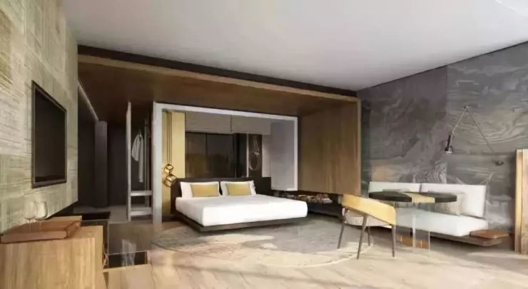 上海佘山世茂深坑酒店 海拔负88米