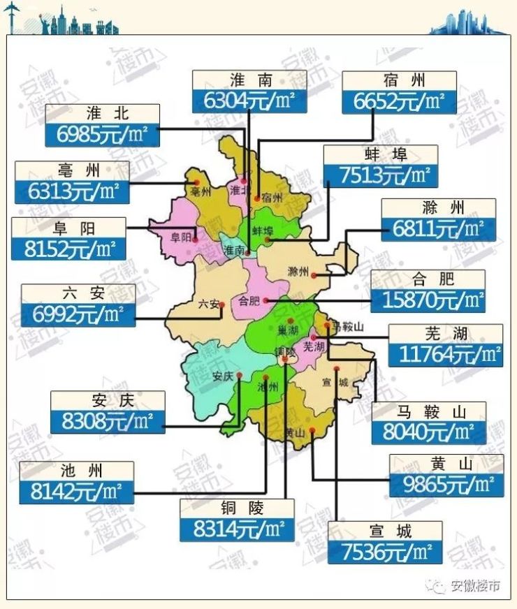 房價跌了蕪湖最新房價11795元㎡看完扎心了